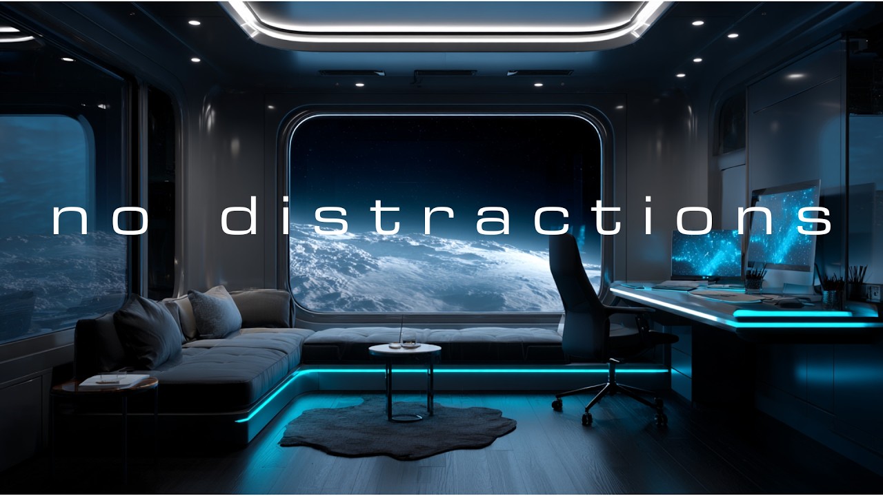 【Deep Work】No Distractions • Cognitive Flow Mode for Study & Coding