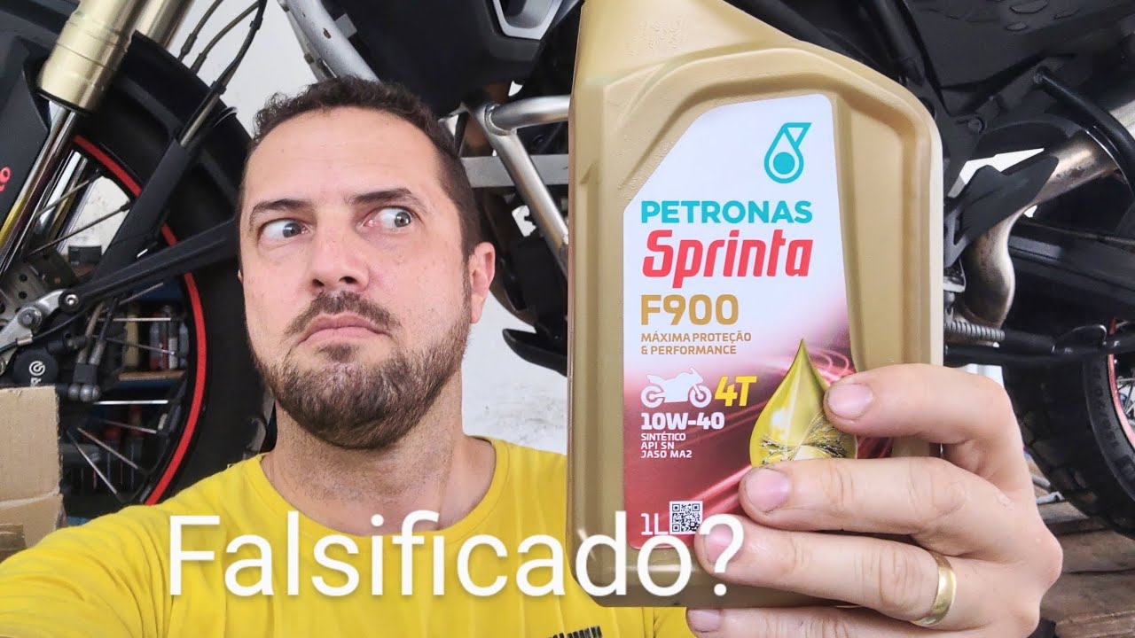 Petronas Sprinta F900 10w40 Sintético, falsificado ou original?