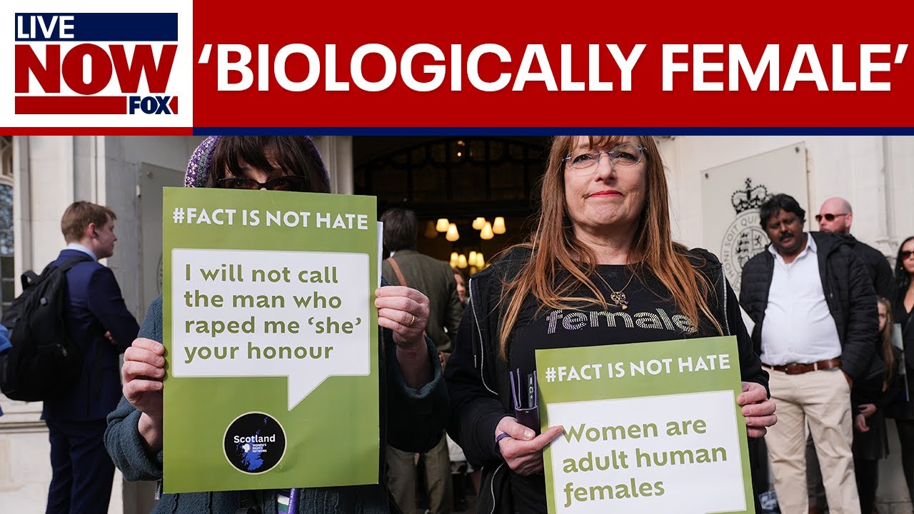 WATCH: UK Supreme Court rules on definition of a woman