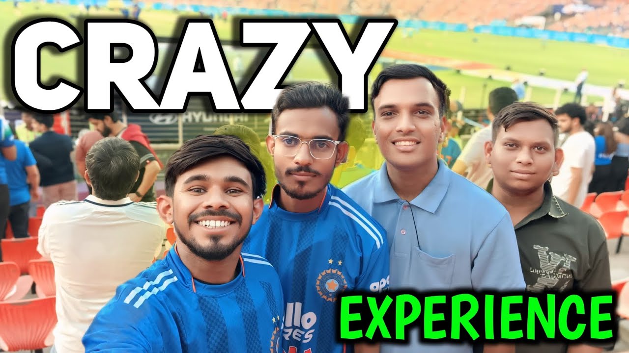 First Time I Experience Live Match 😀#t20worldcup 
