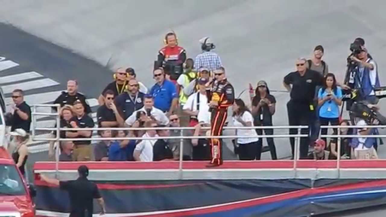 Bristol Night Race Driver Introductions - 2014