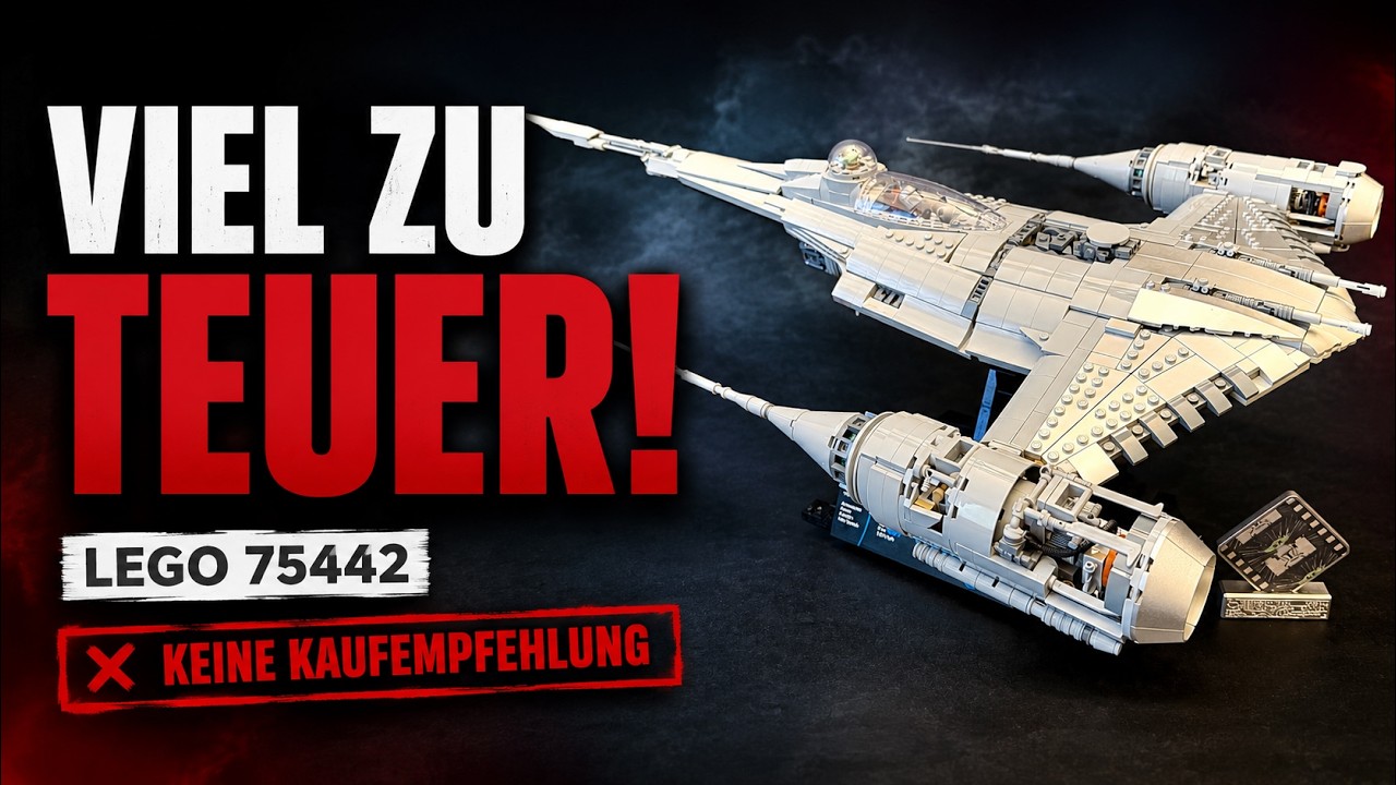 LEGO 75442 Review: Mandos N-1 Starfighter entt&auml;uscht nicht nur beim Preis