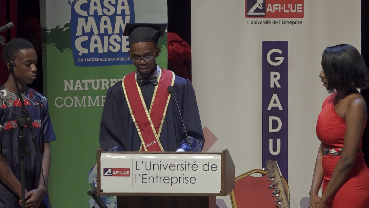 [Rétrospective Graduation 2019 -  Discours du représentant des récipiendaires.]