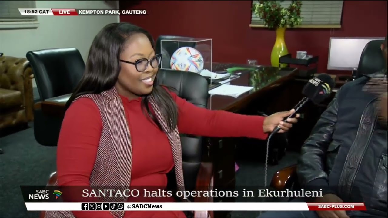 Santaco halts operations in Gauteng, commuters left stranded