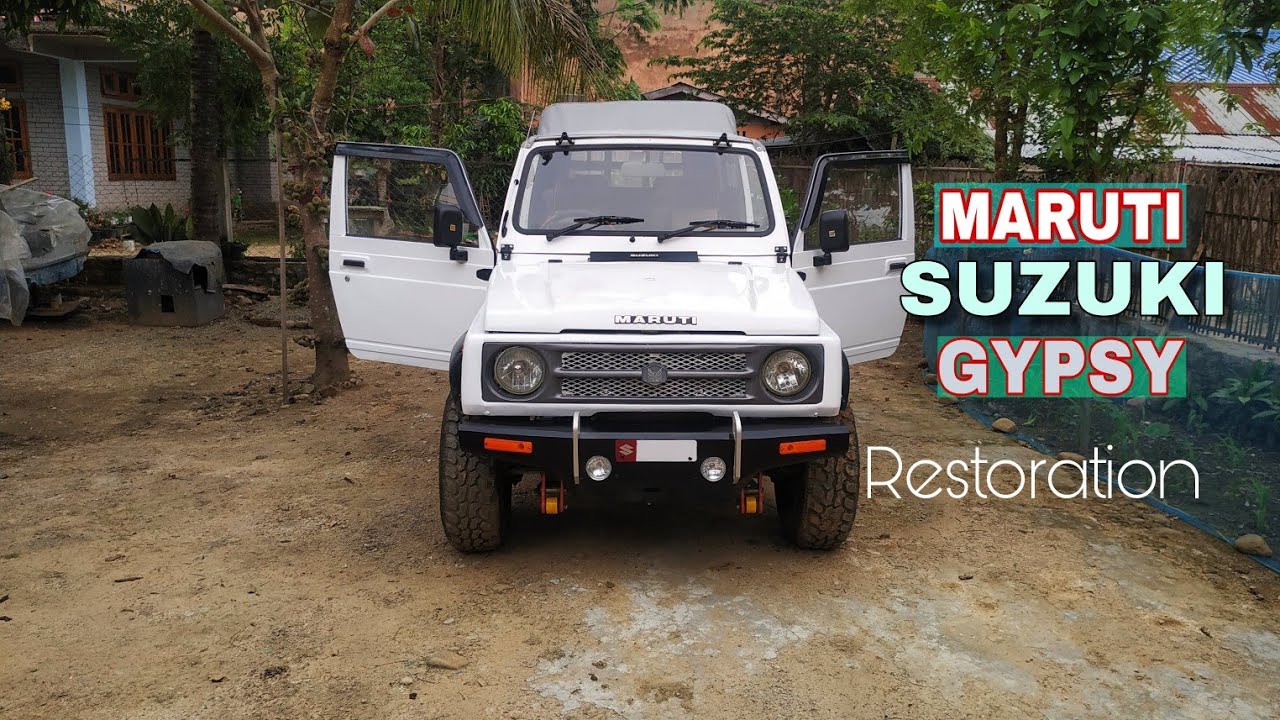 Maruti gypsy Euro2 restoration final || Gypsy king rebuild, Nagaland