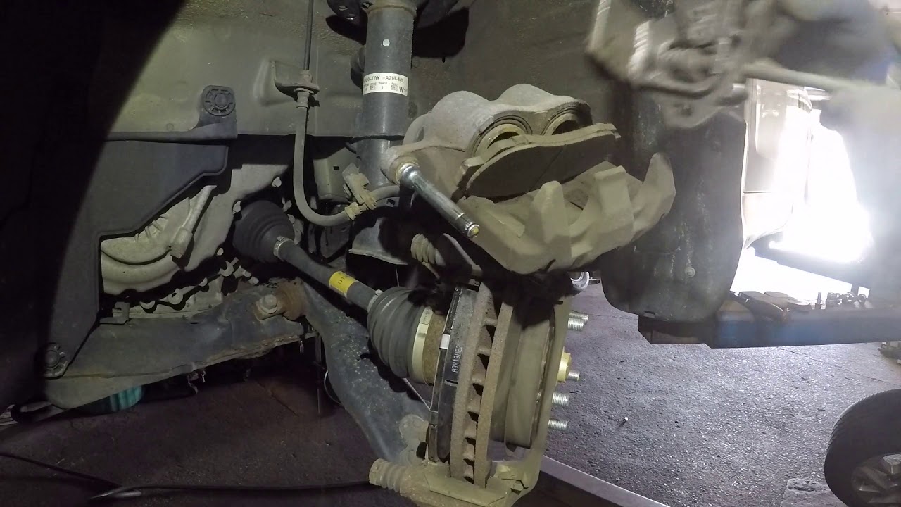 How to replace front brake pads on 2015 Honda CRV