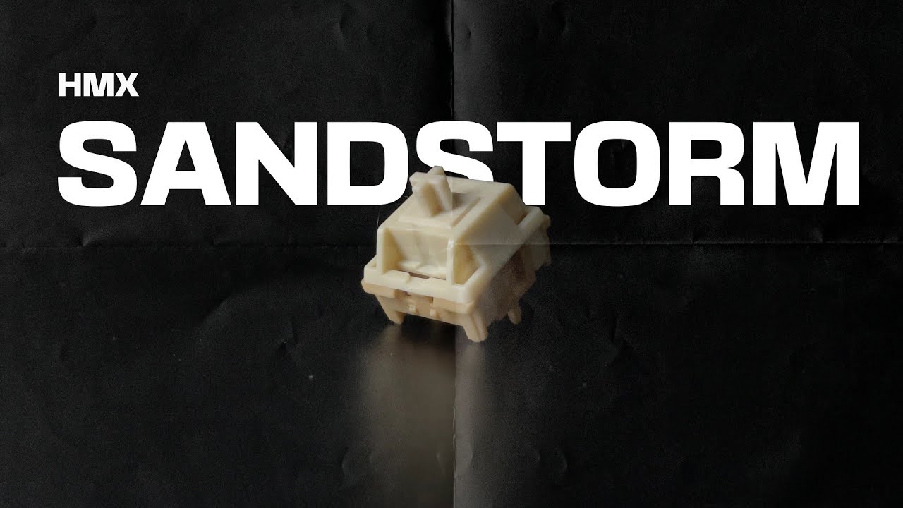 HMX Sandstorm Sound Test | Bumpy Tactile Switch