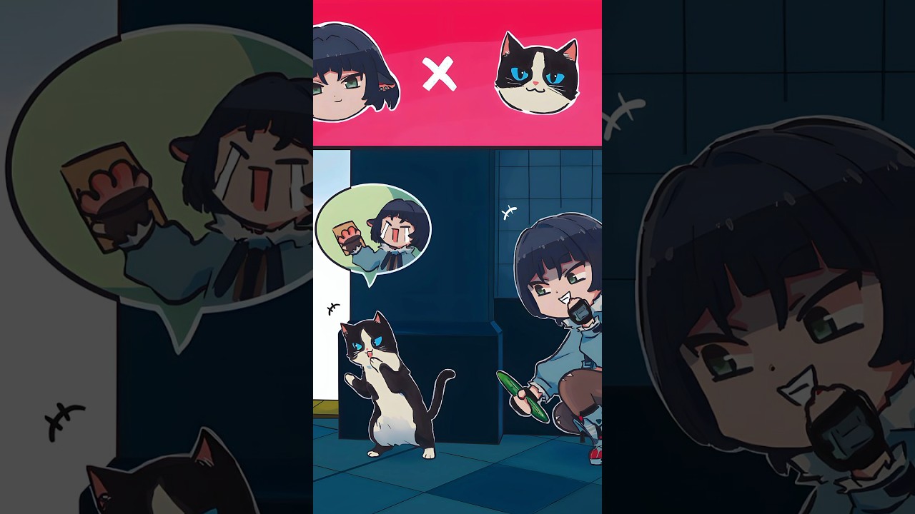 Zhu Yuan,Qingyi,Seth And Jane Doe Vs The Cat 🐱 [ Zenless Zone Zero Comic ]
