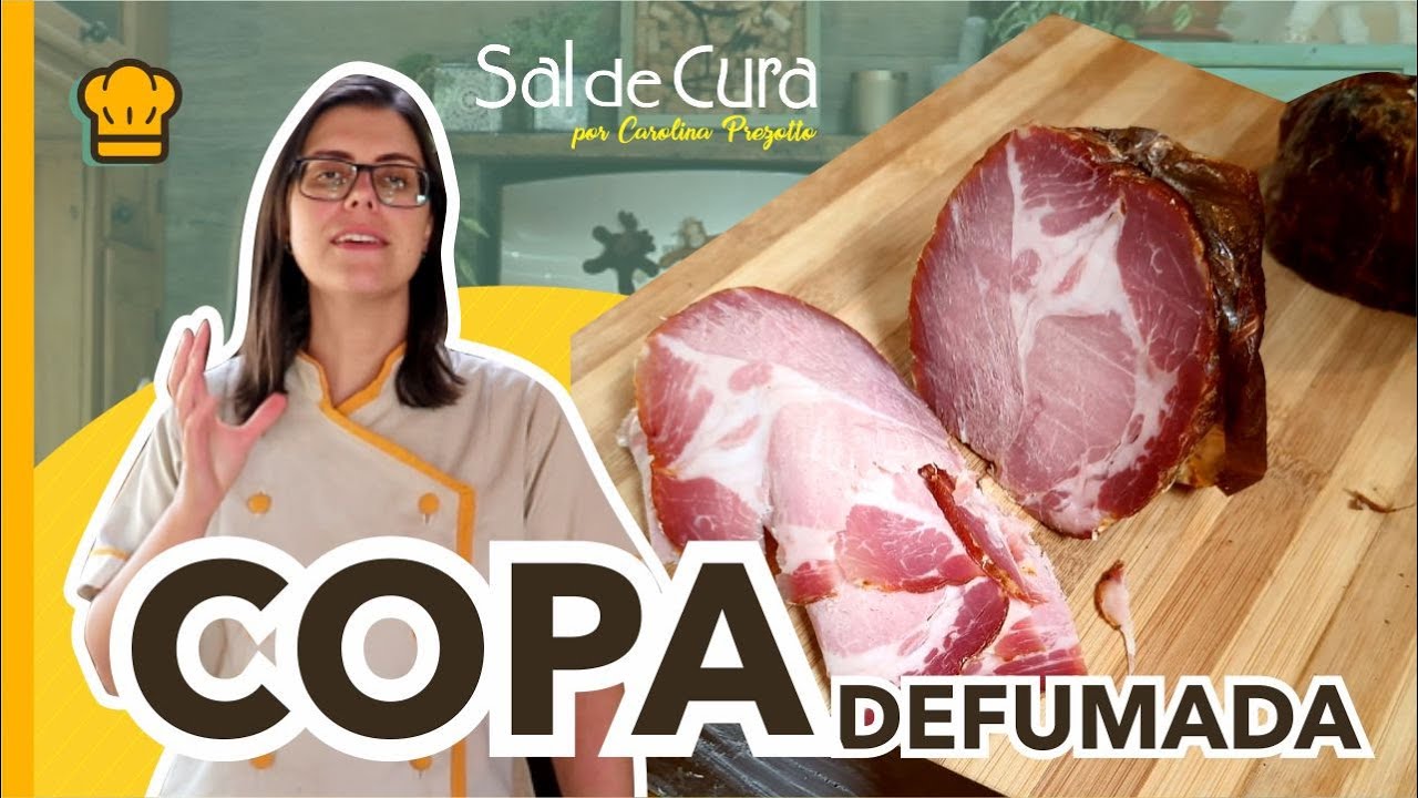 COMO FAZER COPA LOMBO DEFUMADA E MATURADA | COPPA DEFUMADA FÁCIL COM FUNDO BOVINO | CHARCUTARIA