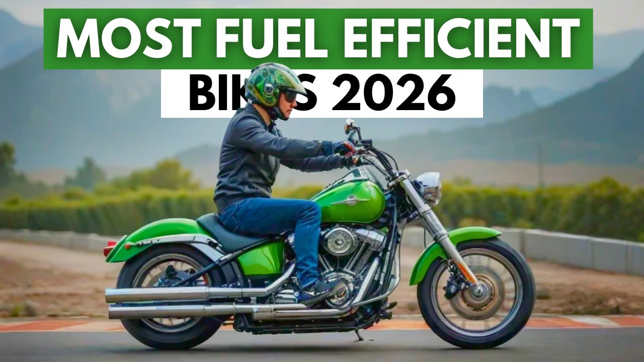 Top 12 Most Fuel-Efficient Motorcycles 2026