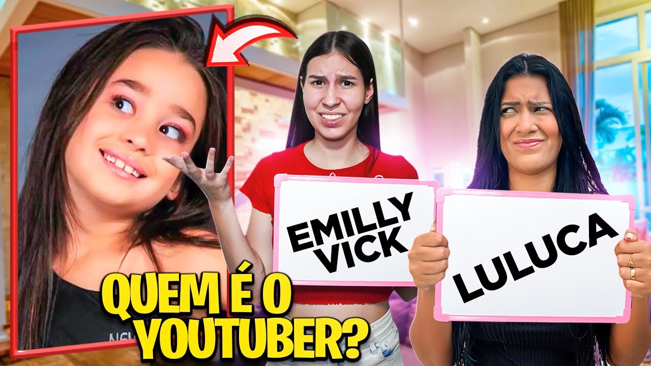 ADIVINHE QUEM É O YOUTUBER CRIANÇA COM JAQUELINE SOBRINHO! - MUITO DIFÍCIL