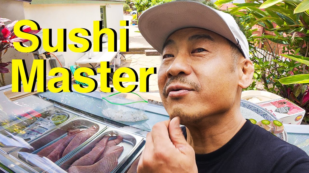 I went to a Private Party with a Sushi Master!