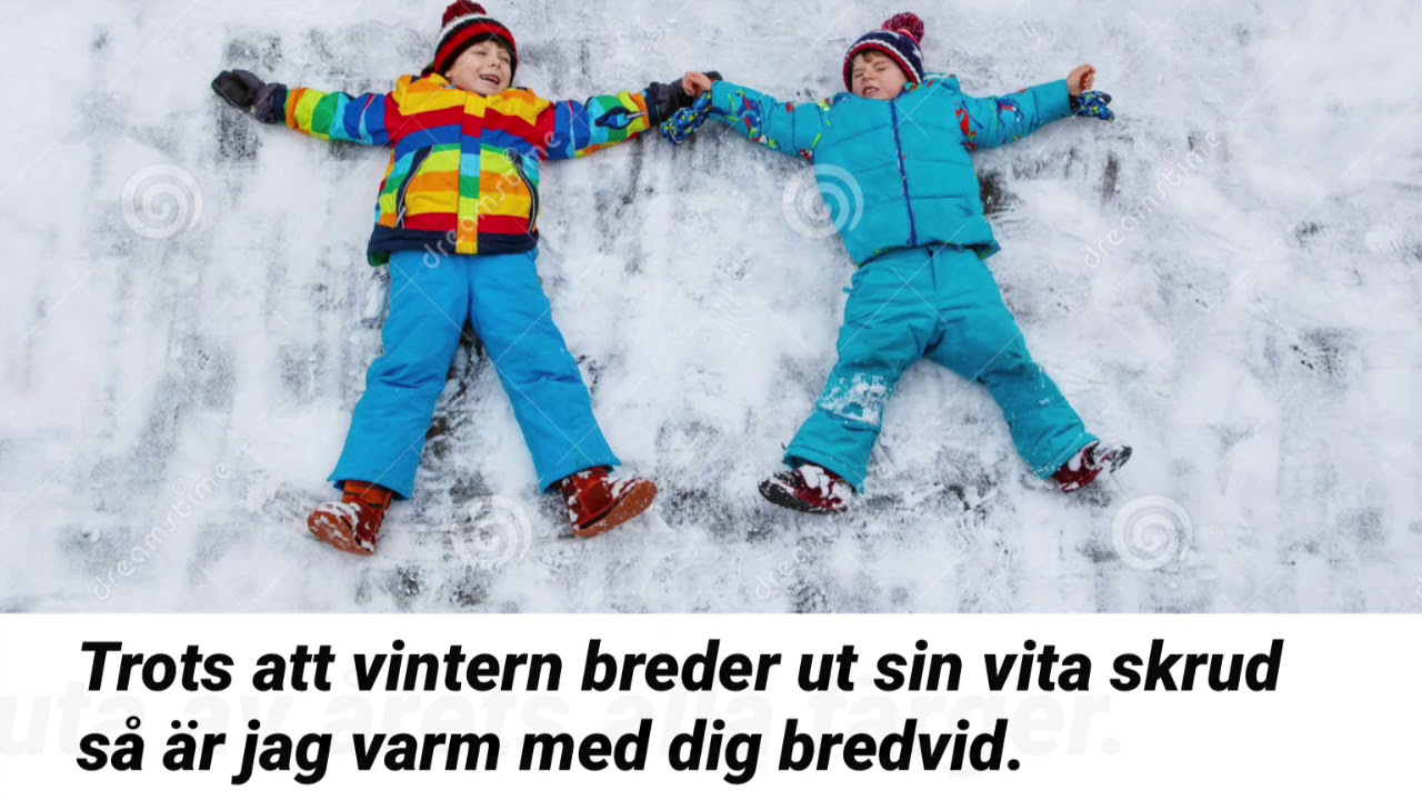 Vintern ska värma våra fötter