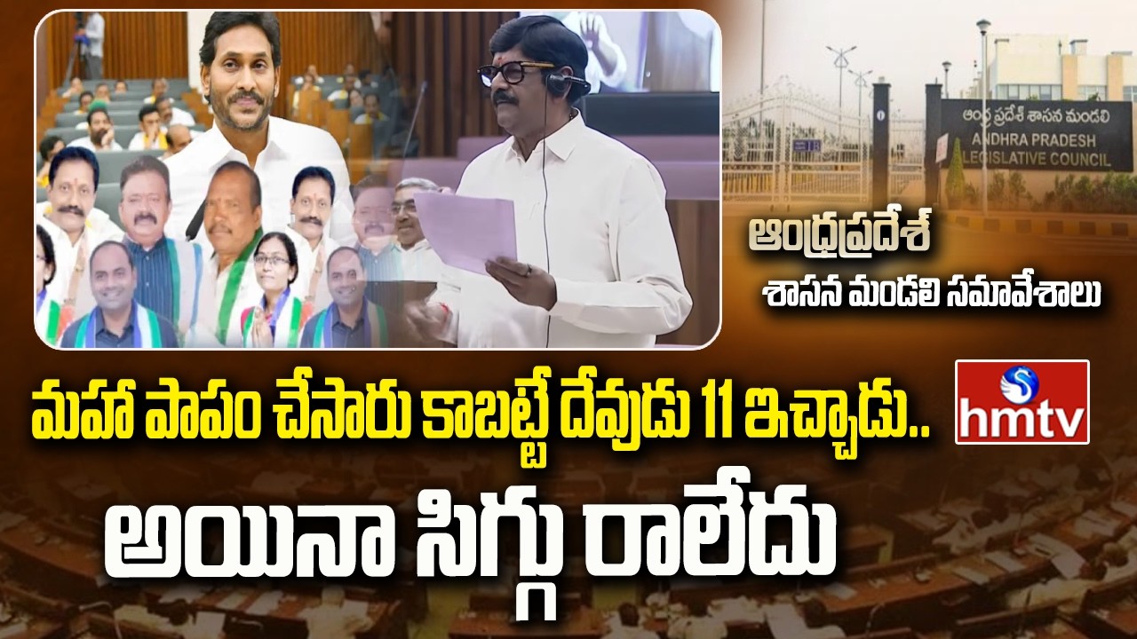 మహా పాపం చేసారు కాబట్టే దేవుడు 11 ఇచ్చాడు..అయినా సిగ్గు రాలేదు | Minister Anam Ramanarayana Fires O