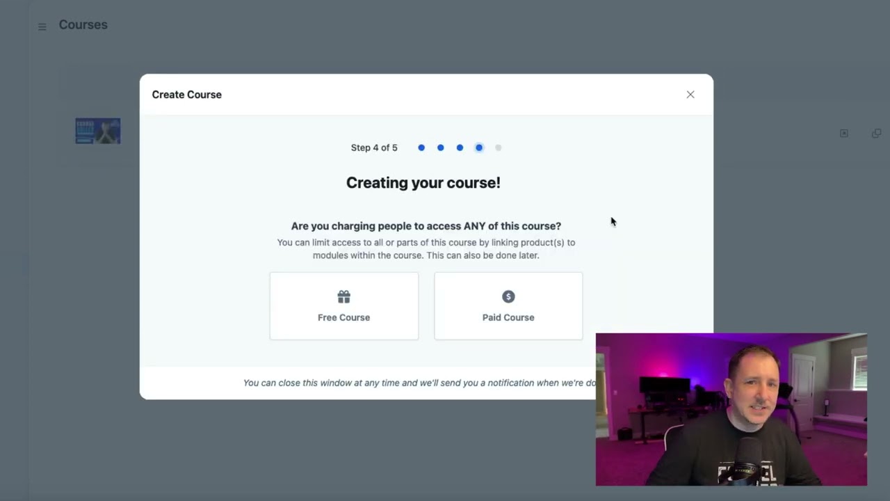 CF Kickstart 2   Customer Center   Creating a Course