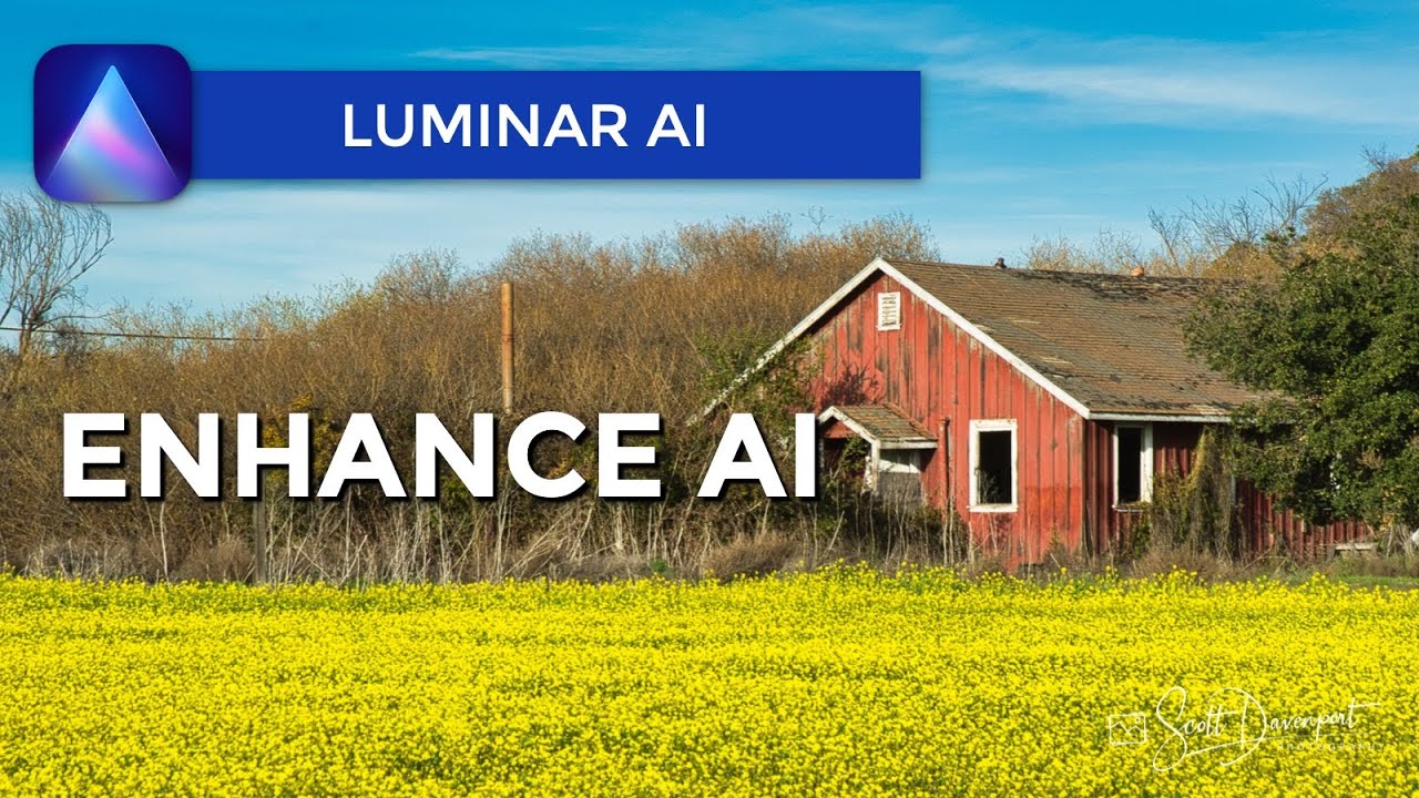 The Enhance AI Tool - Luminar AI