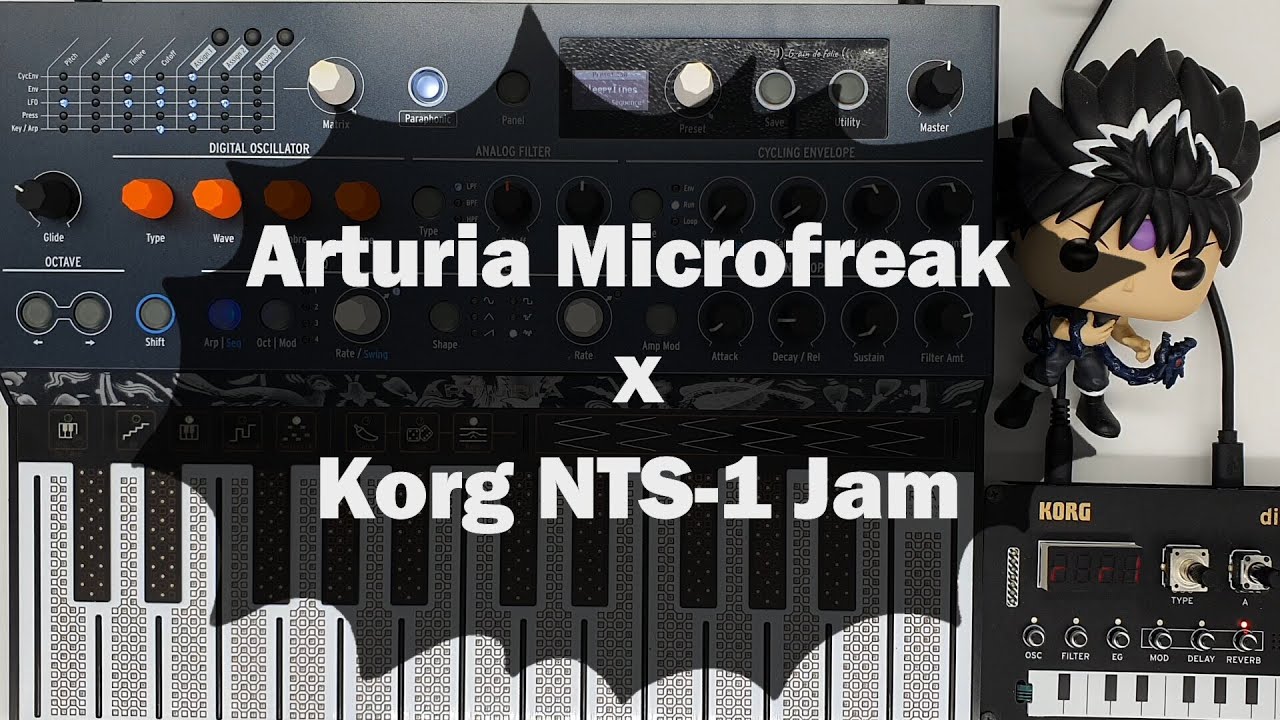 Arturia Microfreak & Korg NTS-1 Jam