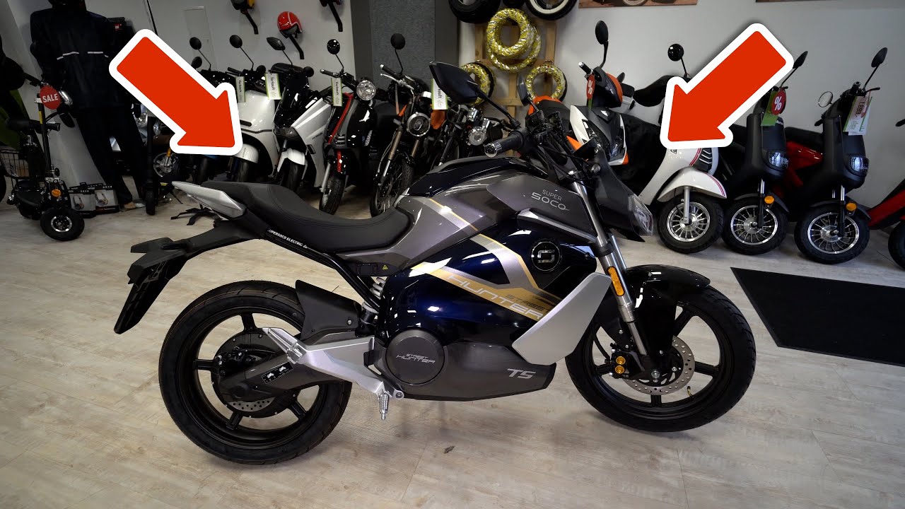 E-Scooter 2023: Vmoto Super Soco TS Street Hunter bis 220km Reichweite Review Test