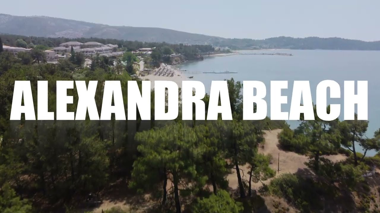 Alexandra Beach.Potos.Thassos.Dji Mini 2