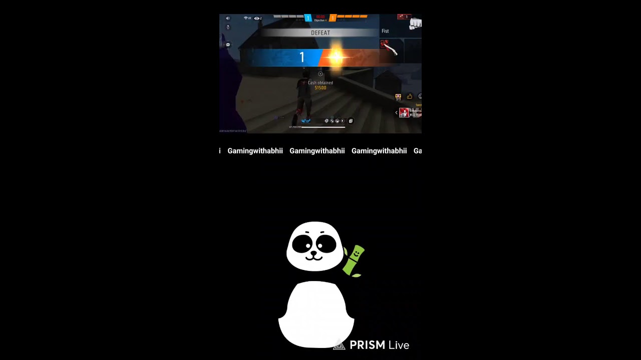 Live streaming of gaming with abhiii