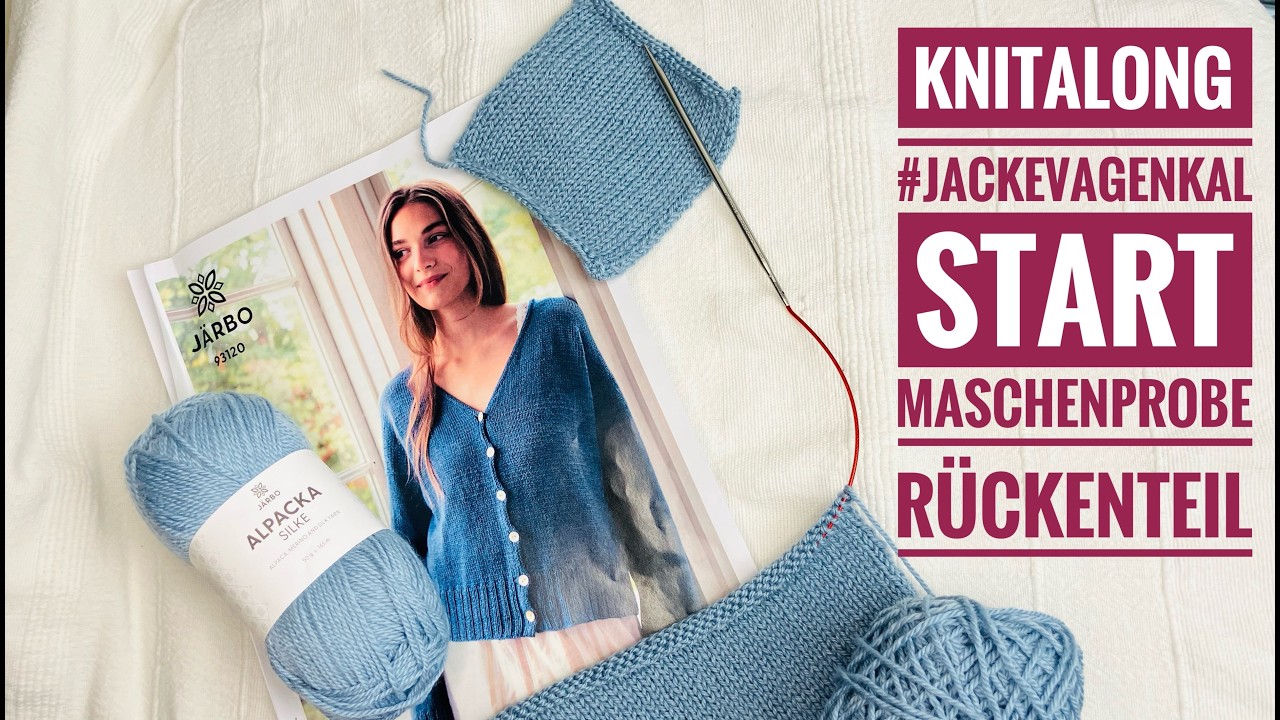 Knitalong Strickjacke VAGEN: Teil 1 START