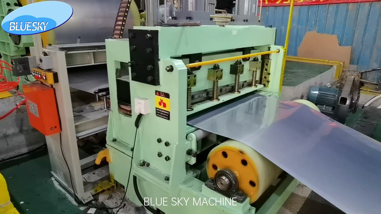 Tension Leveler line (0.2-2.0) ×850mm Линия выравнивания натяжения