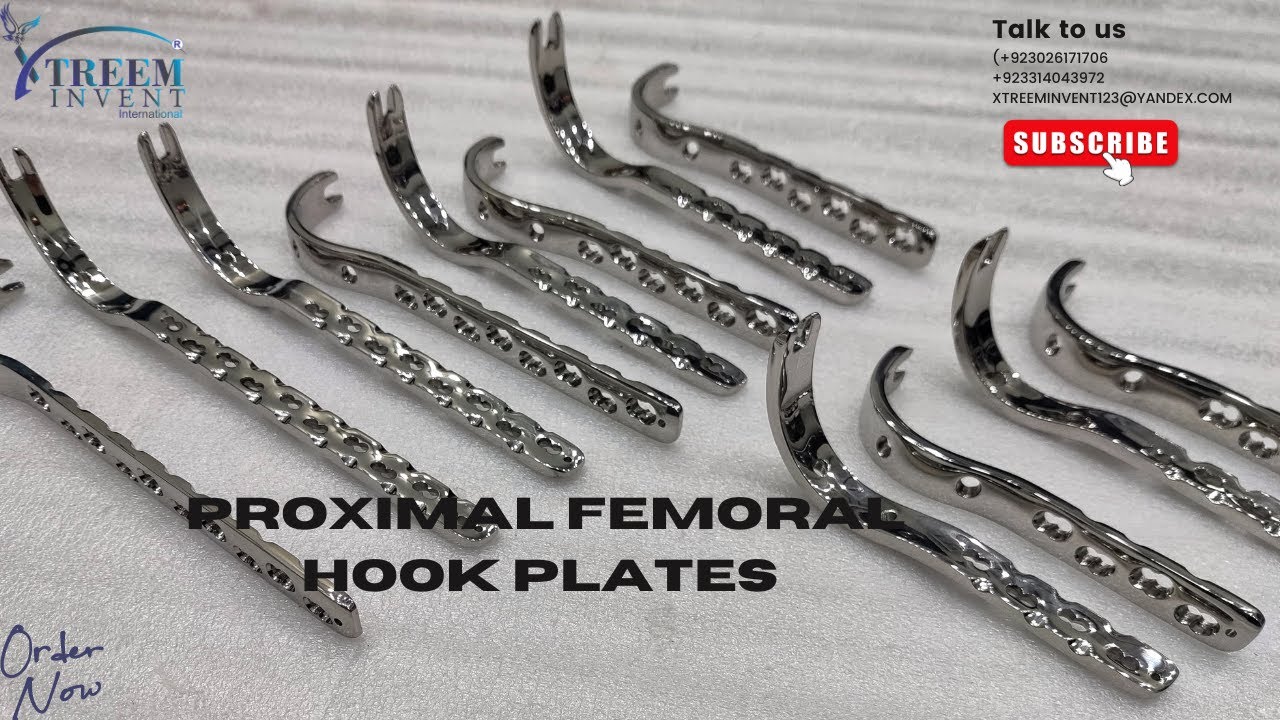 Proximal Femoral Hook Plate manufactured by Xtreem invent