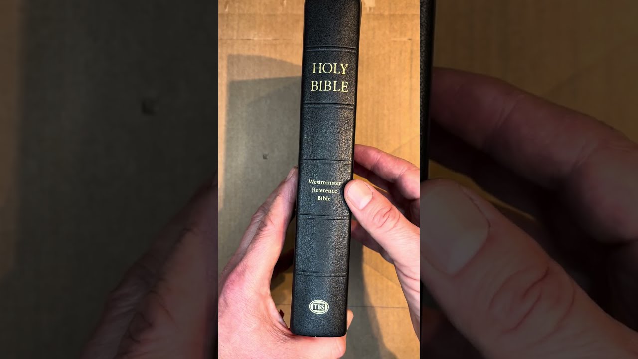 KJV Westminster Reference Bible TBS Vs other translations @Truflame 