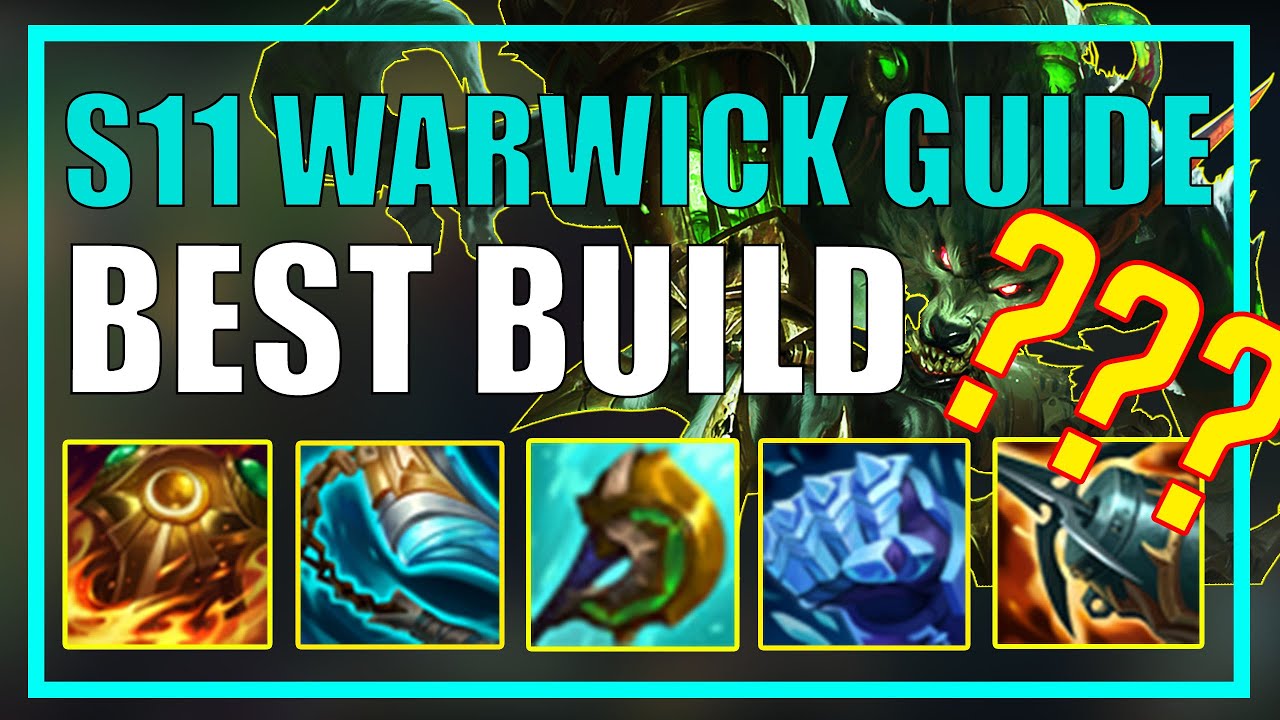 RANK 1 WARWICK JUNGLE GUIDE  - SEASON 11 Builds, Setup, and Playstyle - How to Play Warwick S11