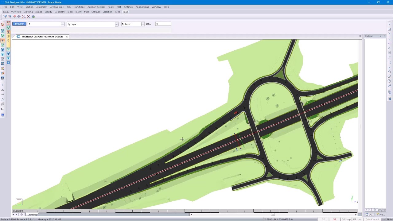 Civil Designer Demo - Highway Design