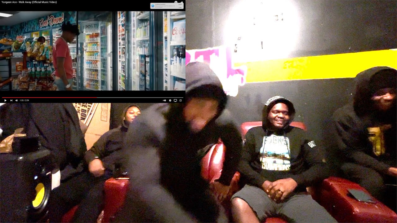 Yungeen Ace - Walk Away (Official Music Video) | CELLYYBO REACTION