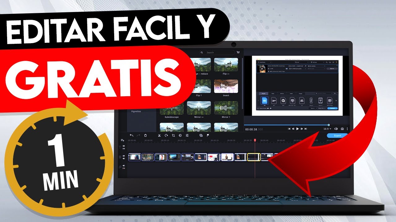 Mejor EDITOR de VIDEO &iexcl;F&Aacute;CIL y GRATIS! | C&oacute;mo APRENDER a EDITAR VIDEOS PROFESIONALMENTE 2021