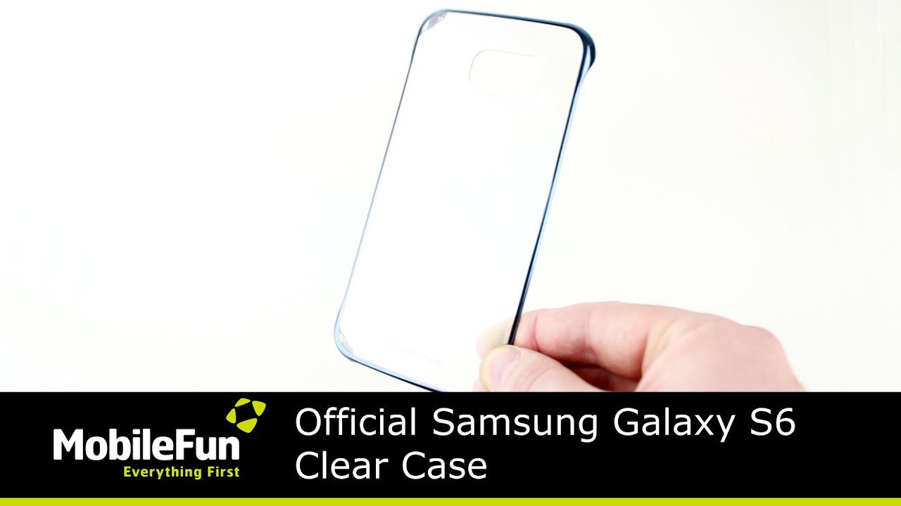 Official Samsung Galaxy S6 Clear Cover Case Review