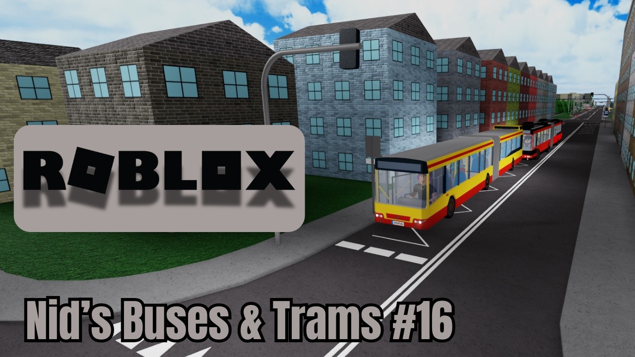 TO BYŁA PRZYJEMNA TRASA!🚏 (ROBLOX - Nid's Buses & Trams #15)