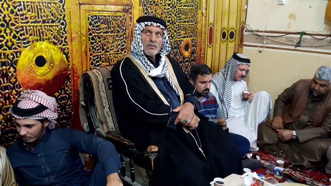 مديح شاعر ابو خمرة كمال الزيدي بحضور الشيخ محمد ابوخمره في تكية الملا عادل