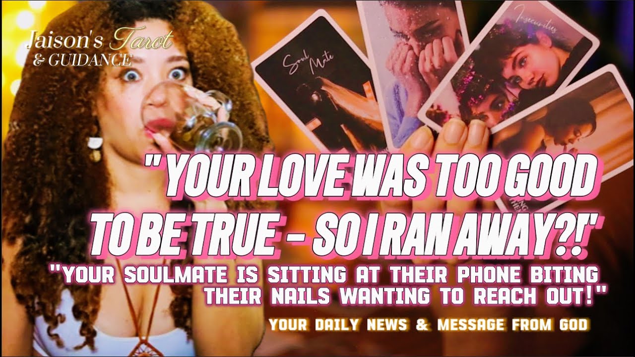 YOUR LOVE WAS TOO GOOD TO BE TRUE - SO I RAN AWAY?! THEY BITING THEIR NAILS WANTING TO REACH OUT!