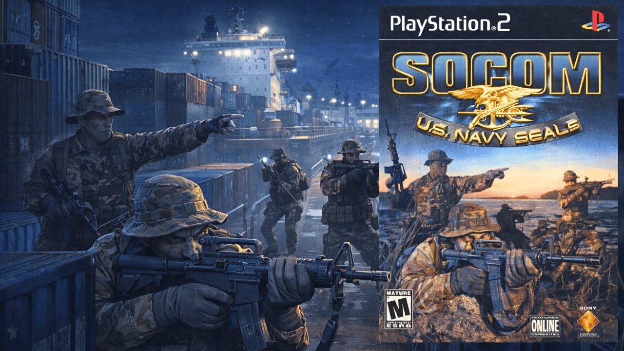 First Time Ever Playing SOCOM U.S. Navy SEALs... Is It As Good As They Say?