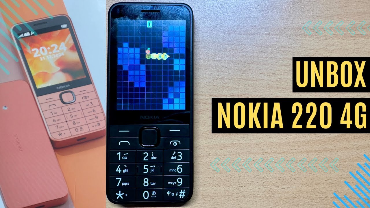 Unboxing Nokia 220 4G 2024: The Classic Retro Phone is Back with 4G Connectivity | MICHAEL XP