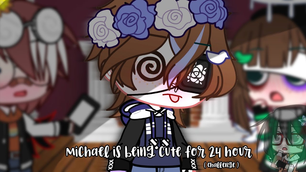 || Michael is being cute for 24 hour ||\\Read Description please// { Challenge + A.U }