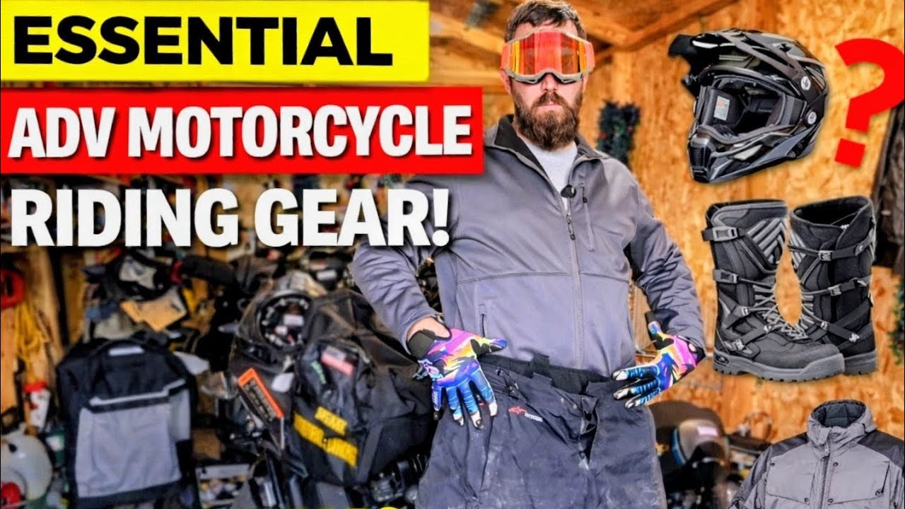 What Gear Do You Really Need for Adventure Motorcycle Riding 