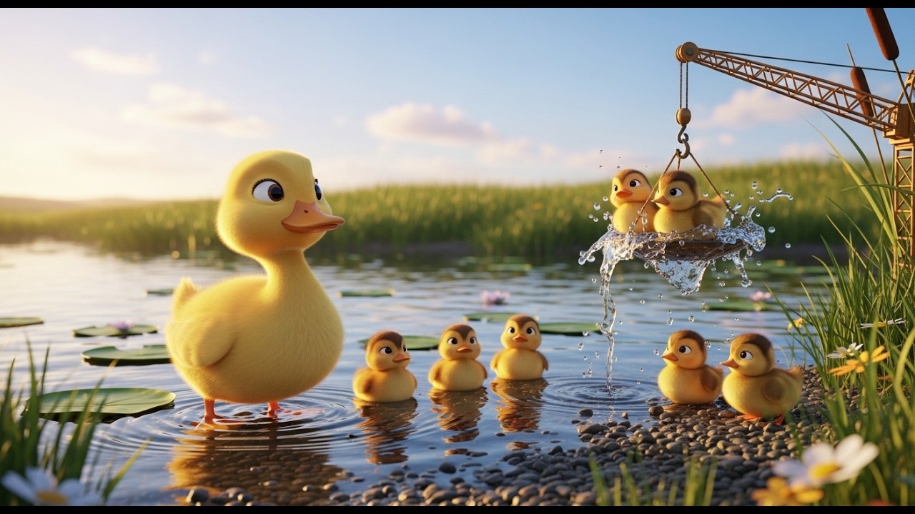 Five Little Ducks Classic | Counting Nursery Rhyme for Kids | Toddler & Preschool Learning Song