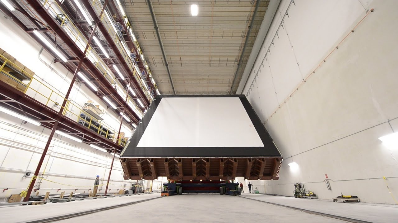 NOvA Detector Construction Timelapse