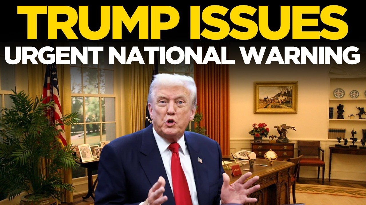 Trump LIVE: World On High Alert? Trump Issues Urgent Warning | Trump Delivers Emergency Announcement