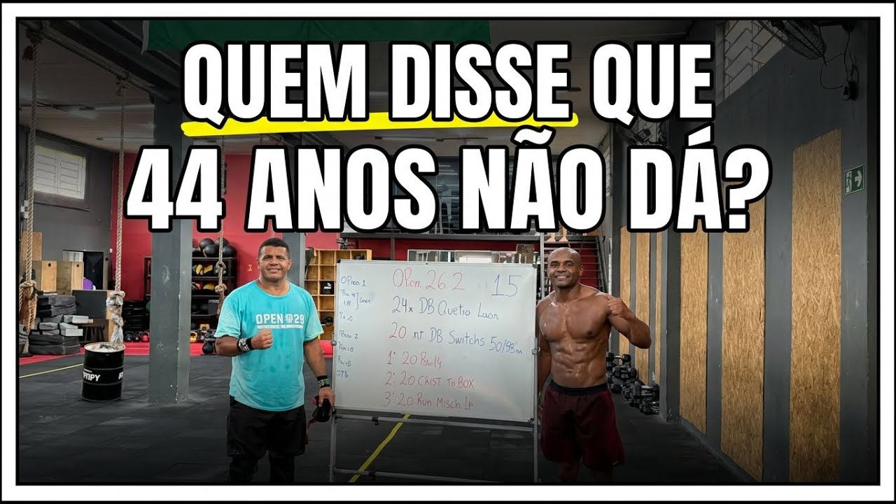Open 26.2 44 ANOS Cardio no Talo