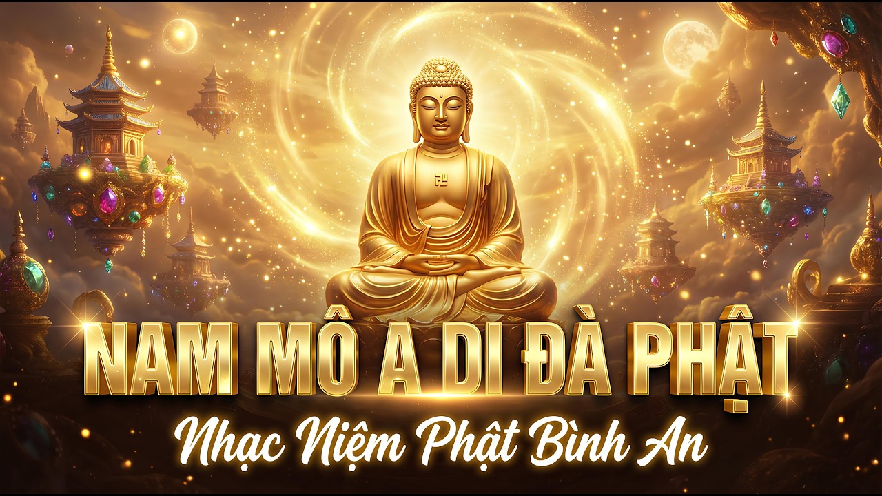 NHẠC NIỆM NAM MÔ A DI ĐÀ PHẬT - Nghe Để Tâm Hồn Thanh Tịnh, Xua Tan Muộn Phiền