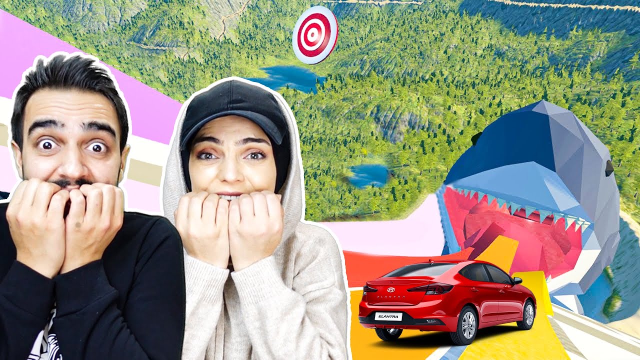 KÖPEKBALIĞININ AĞZINA GİRDİK !! 😱 BeamNG Drive