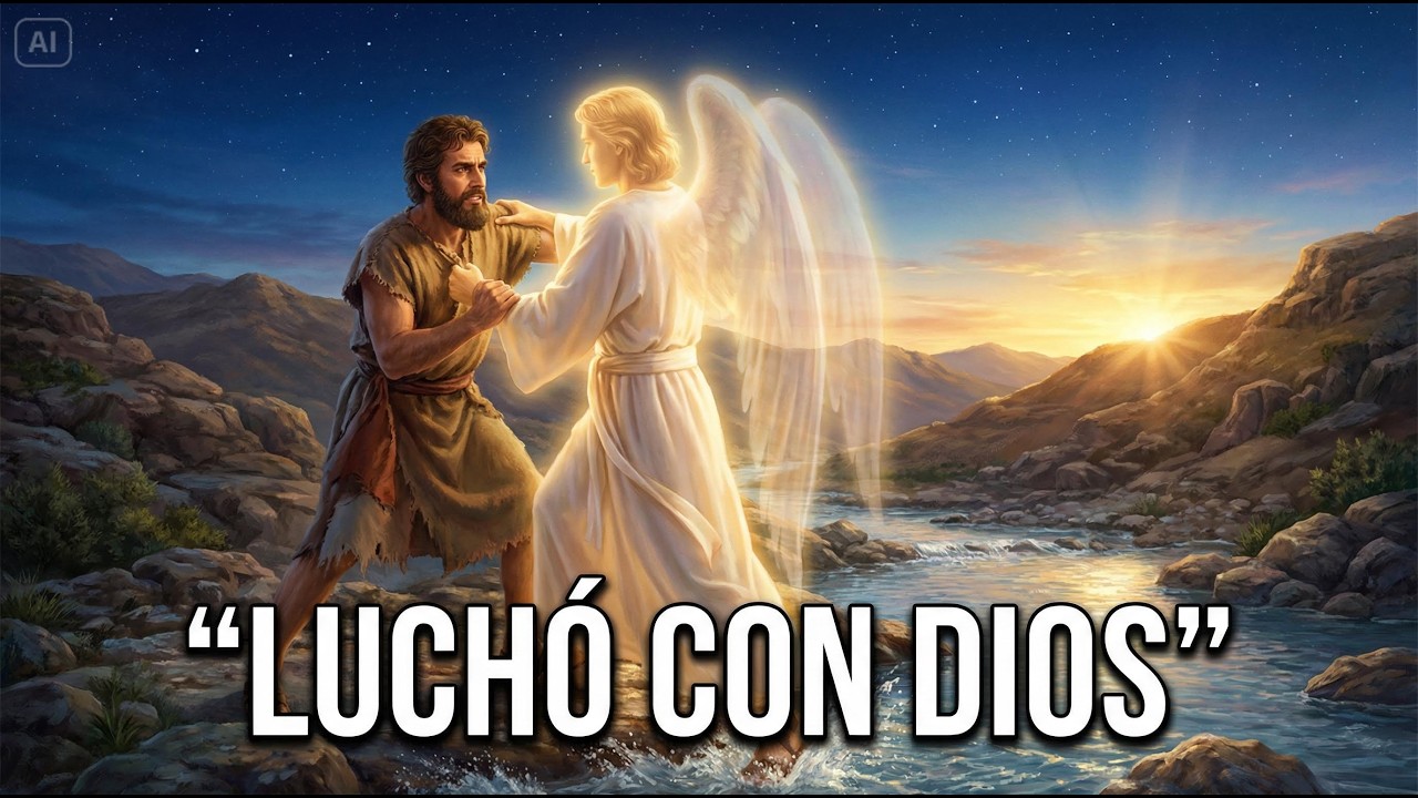 La noche en que Jacob peleó con Dios y nació Israel | Génesis 32 y 33 Narrado y Dibujado