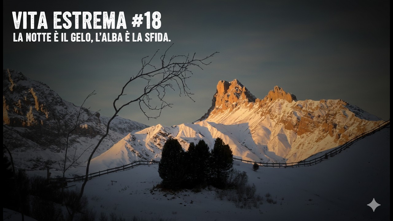 VITA ESTREMA #18 | Notte in Baita: Sopravvivere al gelo a 2050m