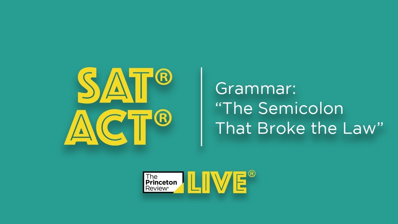 SAT/ACT: Grammar | 