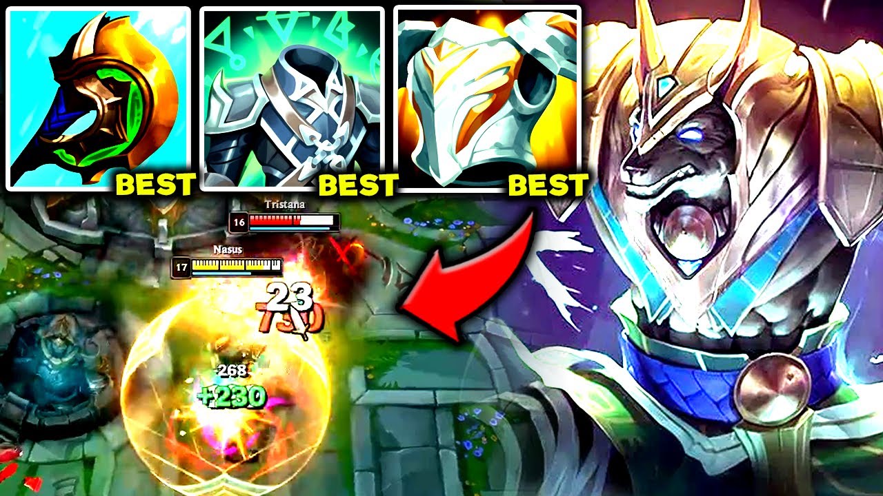 NASUS TOP 100% DELETES ALL BROKEN S+ TOPLANERS LIKE A BOSS (HIGH W/R) - S13 Nasus TOP Gameplay Guide